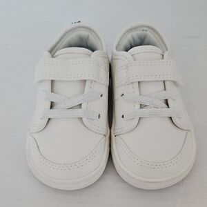Carter's Jesse Classic Simple Joys White Navy Toddler Sneakers Sz 5